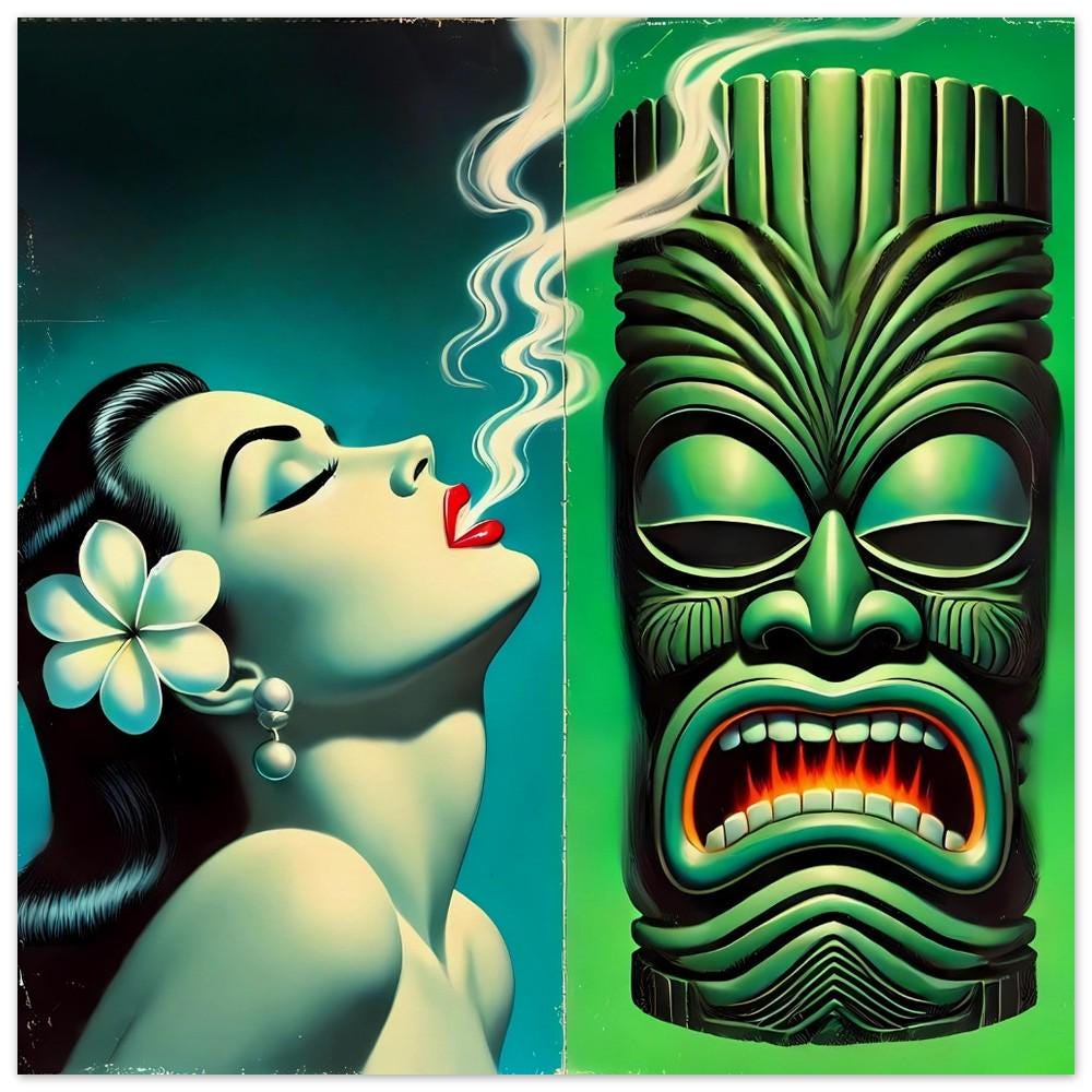 Ike Akamai スモーキンホット Smokin’ Hot I  - Wall art