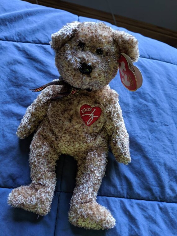 beanie baby 2002 signature bear