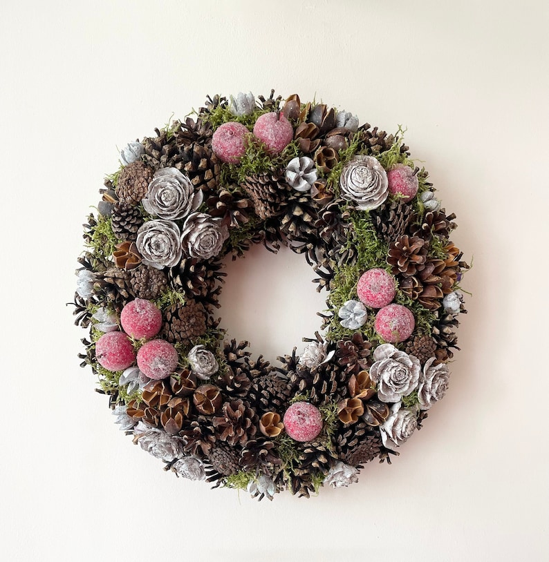 Autumn Home Decor, Luxury Holiday Decor, Country Wreath image 1