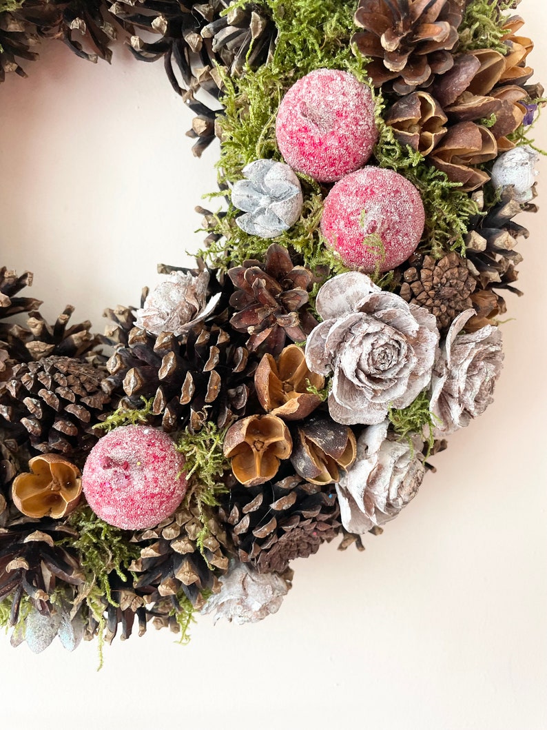 Autumn Home Decor, Luxury Holiday Decor, Country Wreath image 2