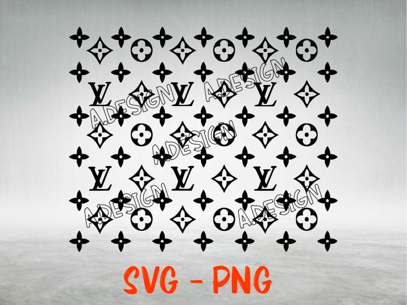 LV logo Svg Png Louis Vuitton pattern svg LV svg LV pattern | Etsy