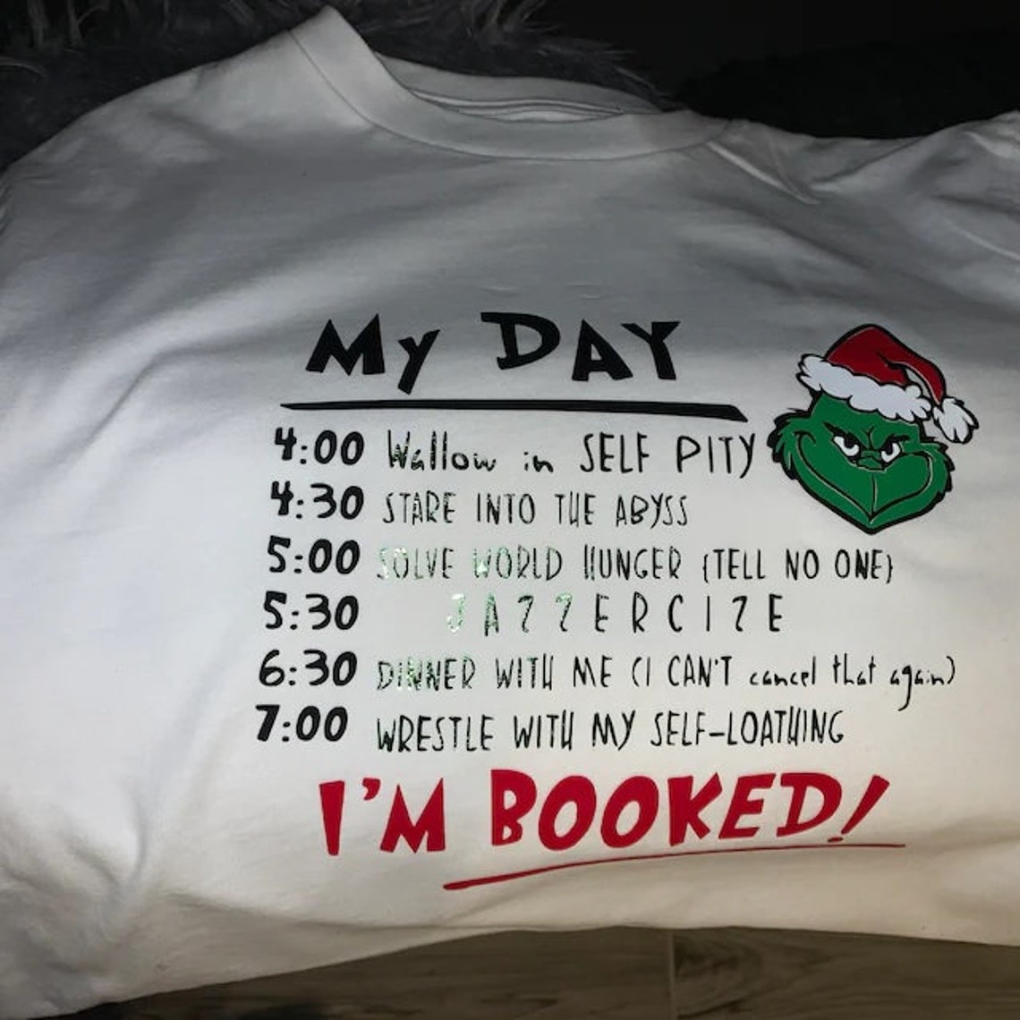 grinch im booked