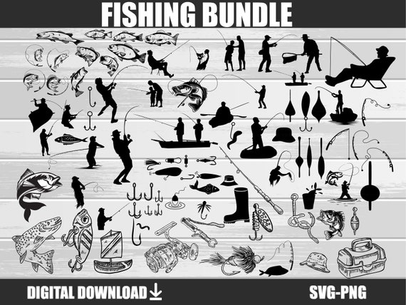 Hunting and Fishing Svg, Fishing Svg , Fishing Png , Fishing Bundle Svg ,  Fisher Man Svg , Fishing Clipart Svg Png , Digital Download -  Canada