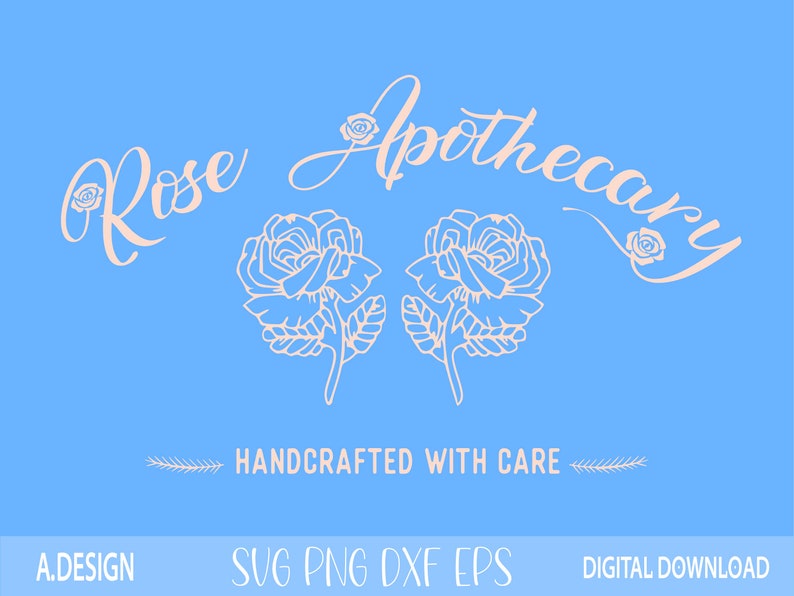 Rose Apothecary SVG Rose Apothecary PNG EPS Dxf Schitt's | Etsy