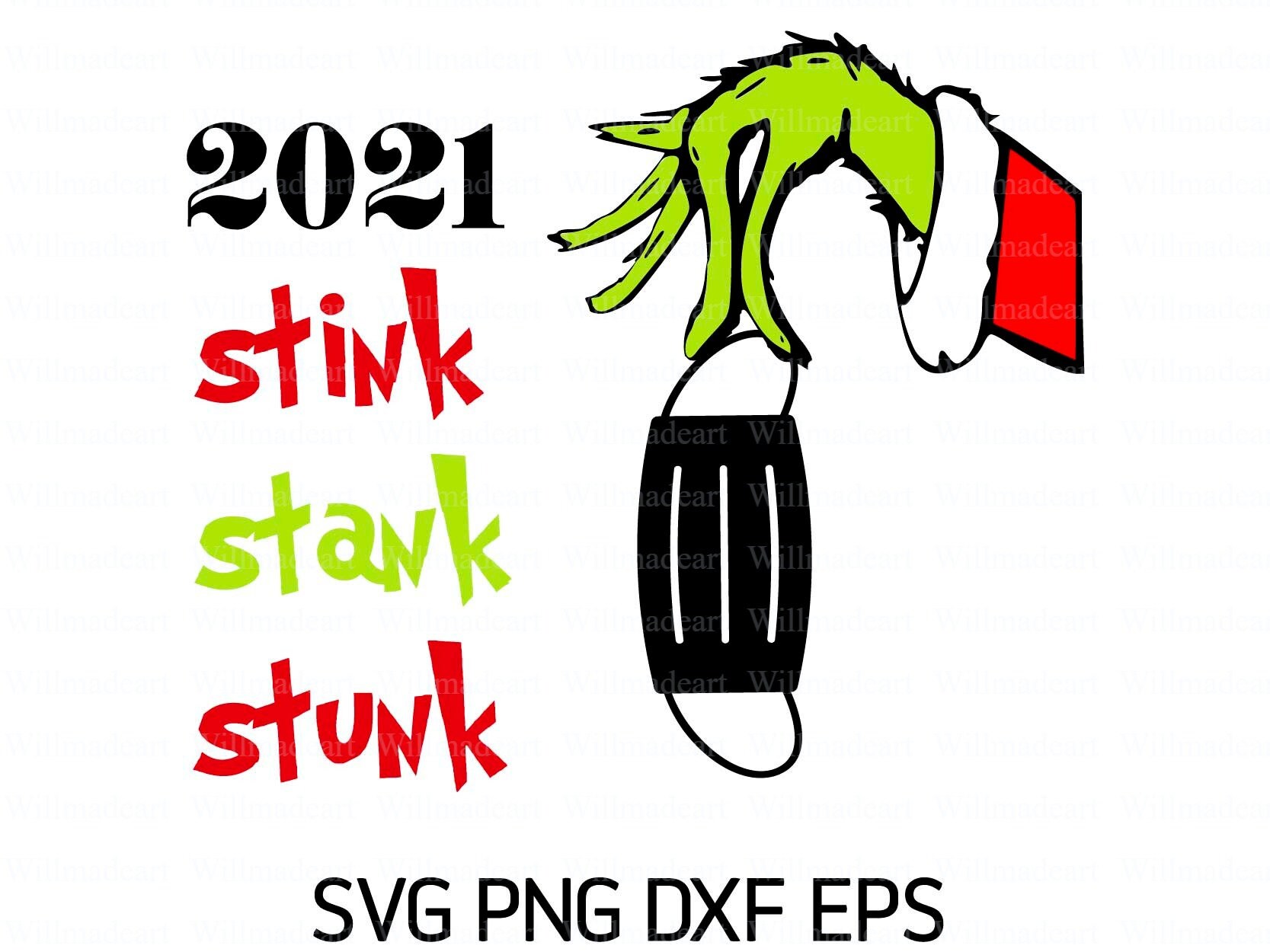 Stink Stank Stunk Svg Christmas 2021 