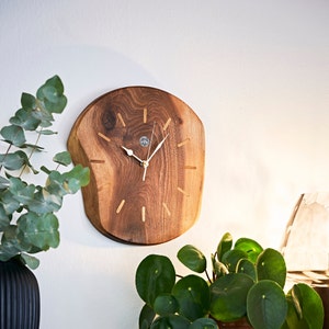 Wooden wall clock