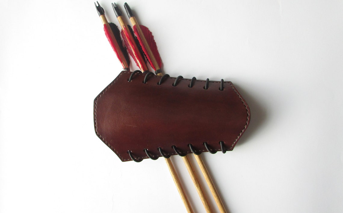 Leather Archery Arm Guard Archery bracer Leather hand Etsy