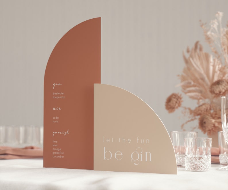 Wedding Drink Sign Arch, Modern Wedding Drink Sign, Wedding Bar Menu Sign, Alcohol Drinks Menu, Minimalist Bar Menu Wedding Sign Namib image 5