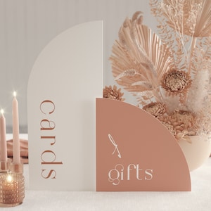 Modern Cards and Gifts Wedding Sign, Arch Cards and Gifts Table Sign, Tabletop Cards & Gifts Sign, Cards and Gifts Printable Signs - Namib