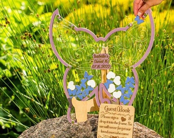 Compleanno Guest Book Alternative Quinceanera Guestbook Frame Sweet 16 Drop Box Guestbook Quinceanera Gift Mis Quince Sign In Book