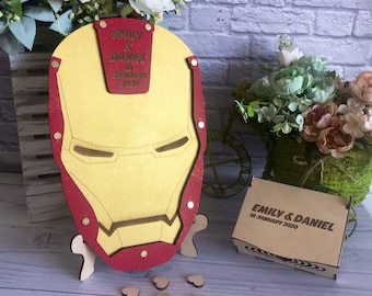 Superhero wedding guestbook alternative, Superhero wedding, Wedding sign in book, gifts, Comic book wedding,Superhero wedding gift