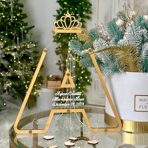 Quinceañera Crown Guest Book Alternative Princess Quinceañera Guestbook Elegant Mis Quince Sign In Book Gold Royal Quinceañera Guestbook