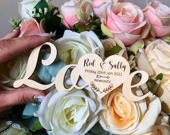 Wooden heart shaped wedding save the date magnet, Personalized magnet, Wooden save the date,Custom save the date,Rustic save the date magnet
