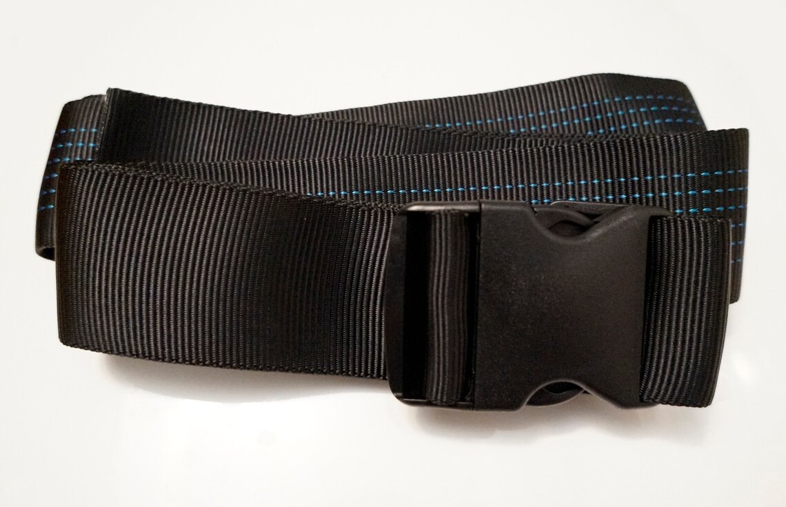 Physical Therapy Mobilization Belt/strap TUBULAR WEBBING BLACK Etsy