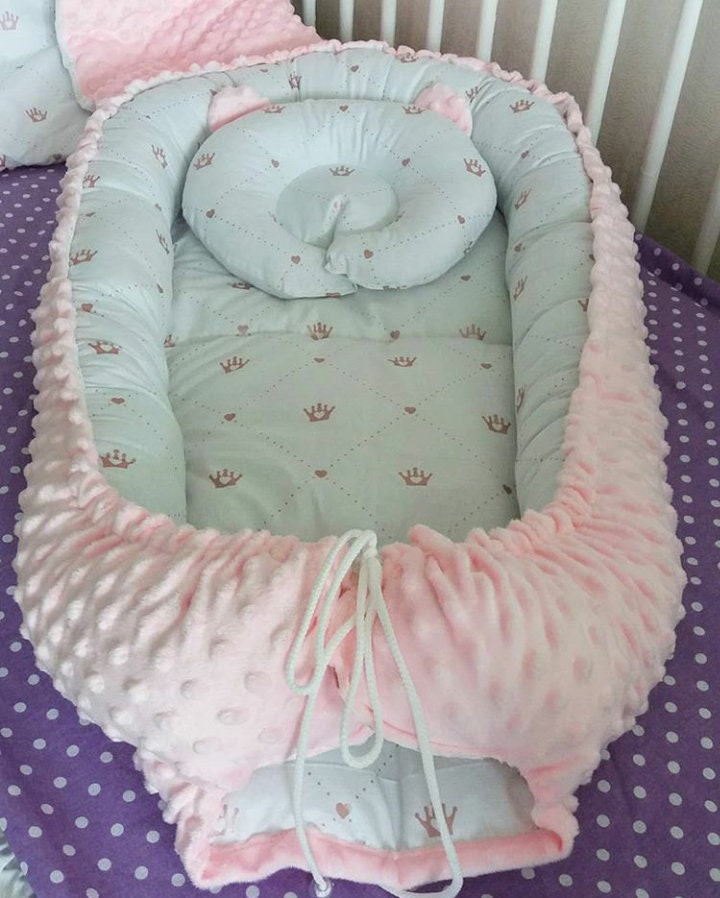 Baby Nest Newborn Ready to Ship Double Sided Minky Baby | Etsy