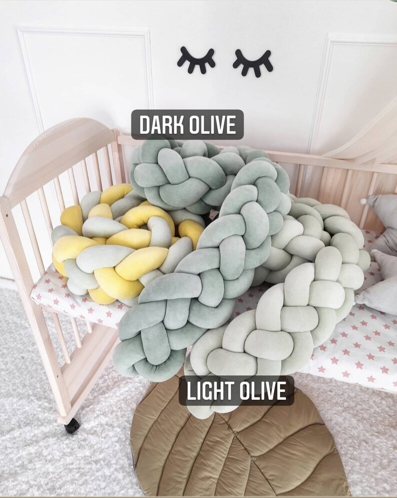 Knot Pillow Knot Cushion Decorative Pillow Bolster Crib Etsy