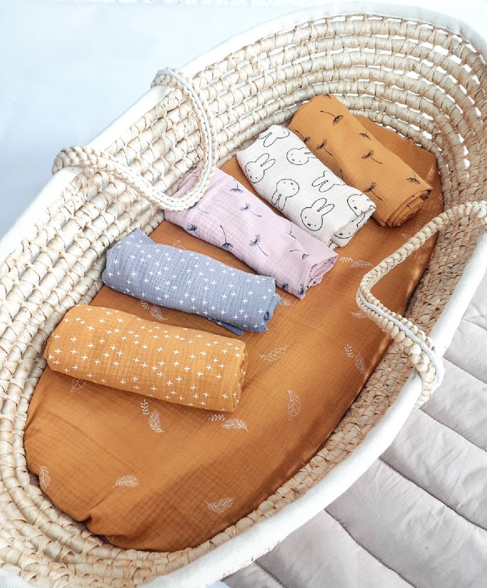 Baby Moses Basket Sheets Baby Sheet Basket sheet Etsy