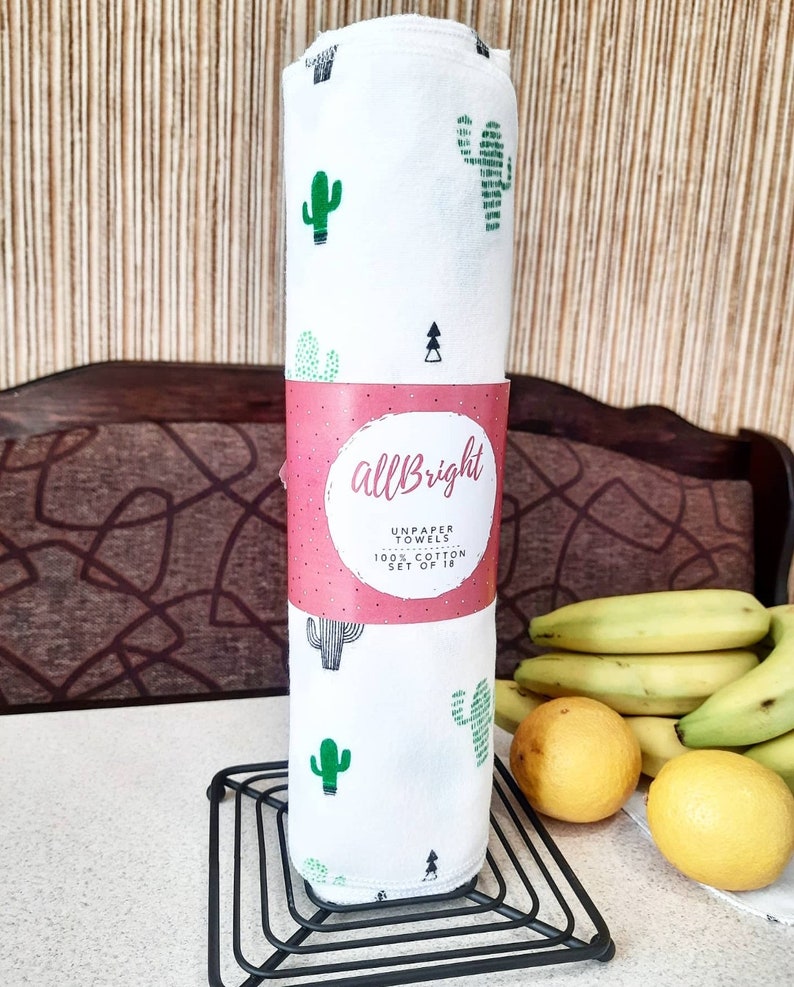 UNPAPER NAPKINS Reusable Napkins Wipes Paperless Towels Etsy