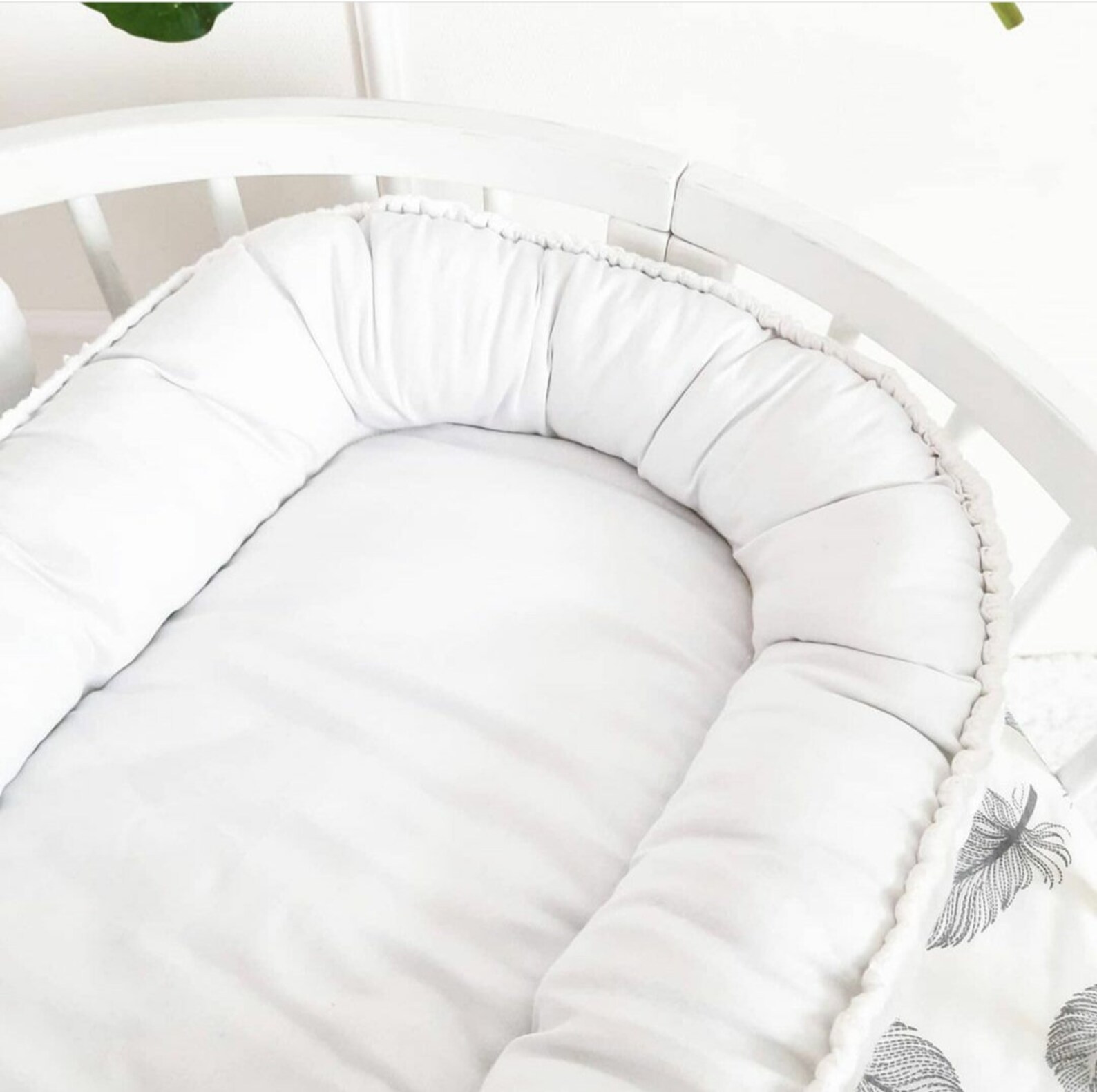 Baby nest Pillow as a gift ready to ship double sided Etsy