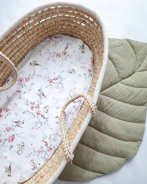 New baby gift Baby Sheet New baby sheet Baby Moses Basket Sheets Basket sheet Changing