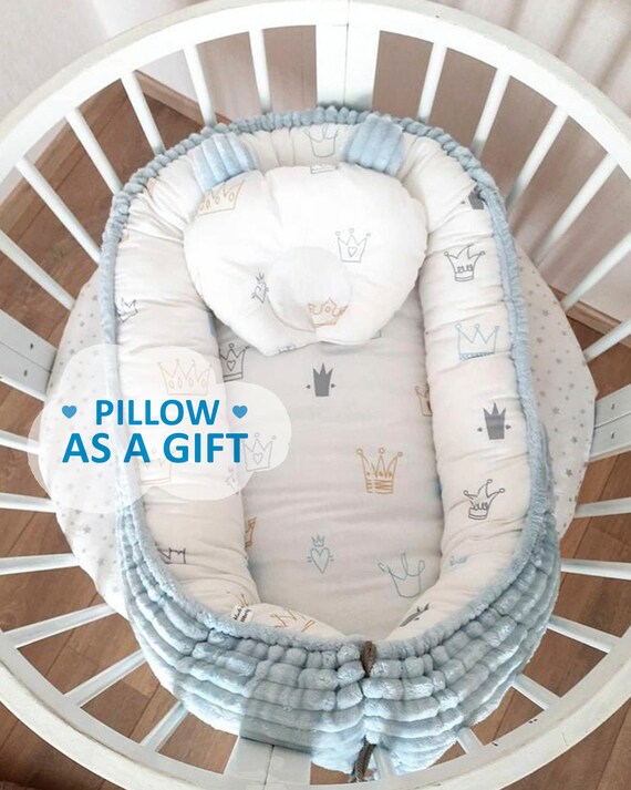 Baby Nest Newborn Baby Lounger Baby Nest Sleeper Double Etsy