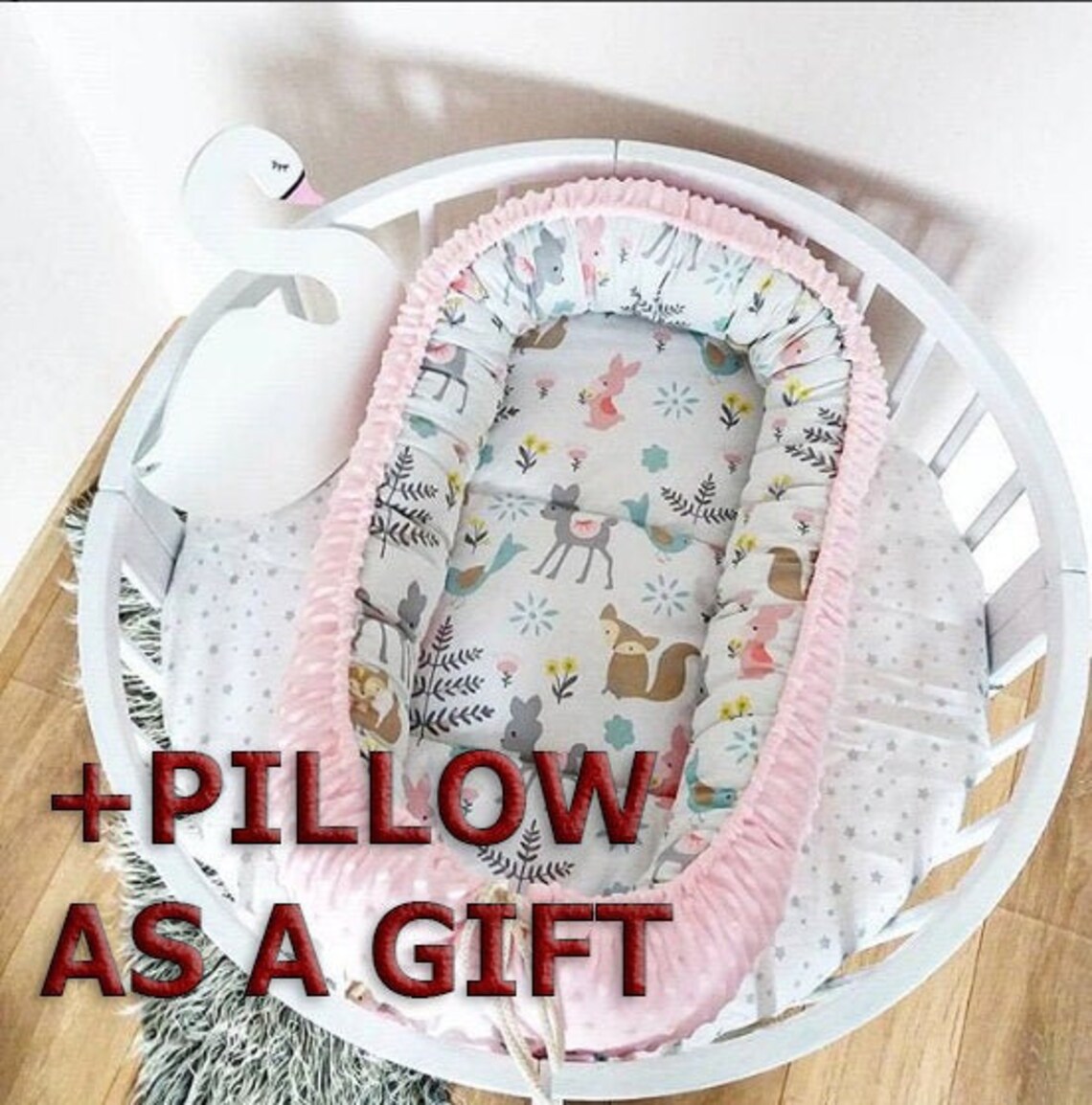 Handmade Baby Nest Bed baby sleep nest Sleeping Travel Bed Etsy