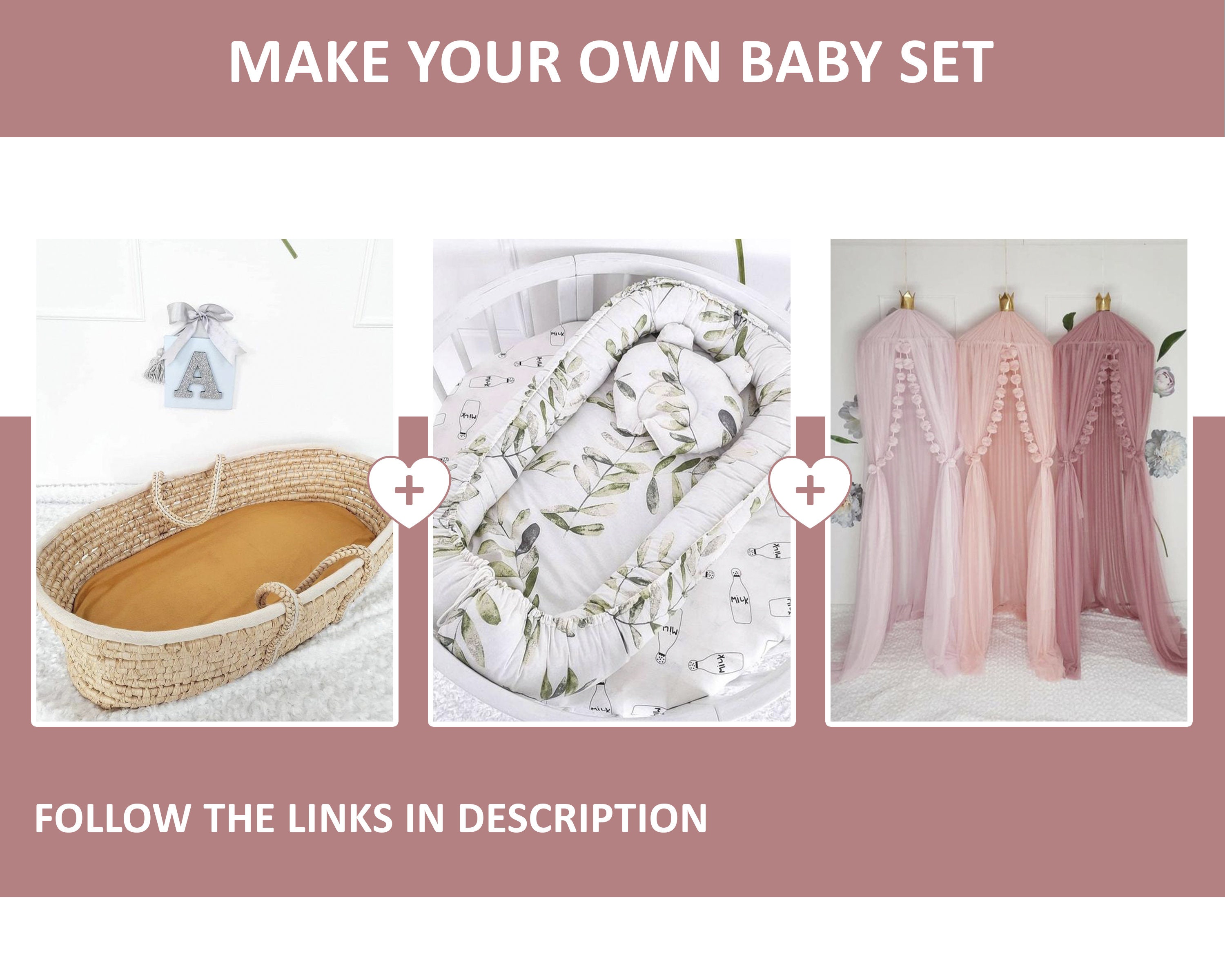 Baby Moses Basket Sheets Baby Sheet Basket sheet Etsy