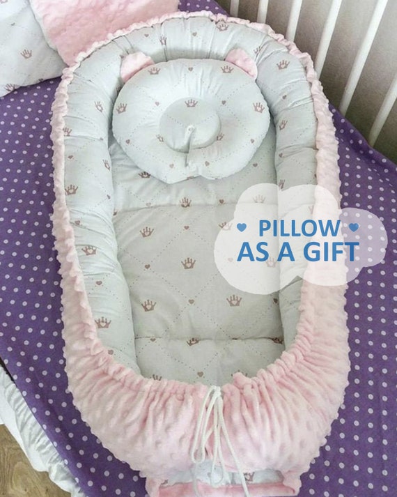 Baby Nest Newborn Ready to Ship Double Sided Minky Baby | Etsy