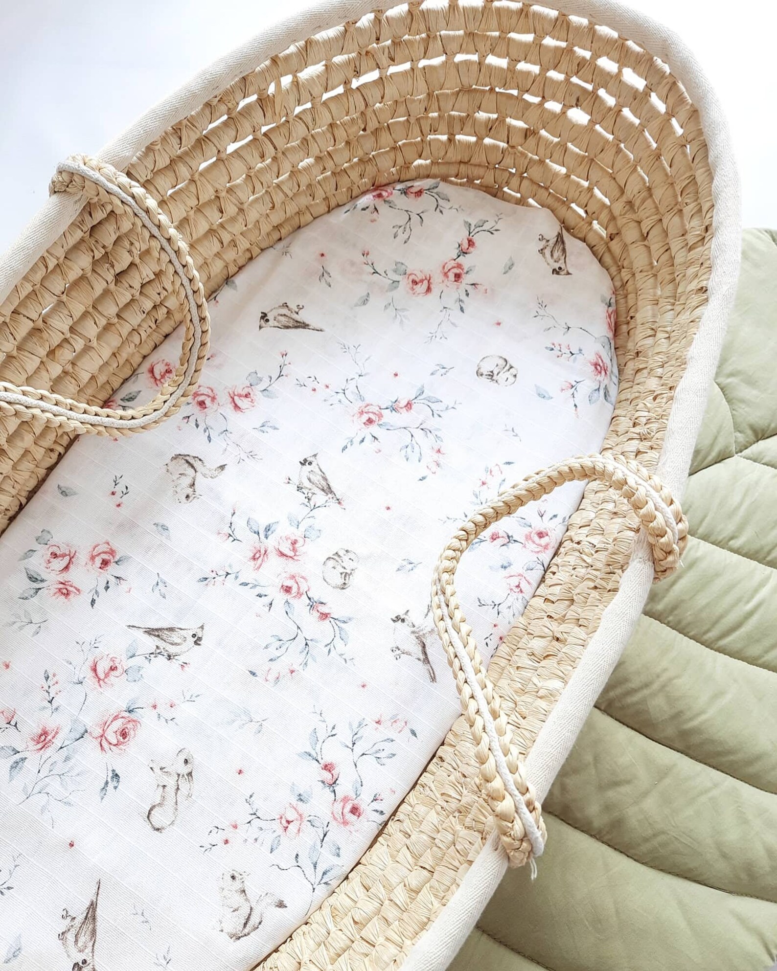 Baby Moses Basket Sheets Baby Sheet Basket sheet Etsy