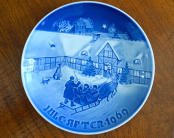 Vintage B&G -  BING and GRONDAHL Christmas plate - 1978