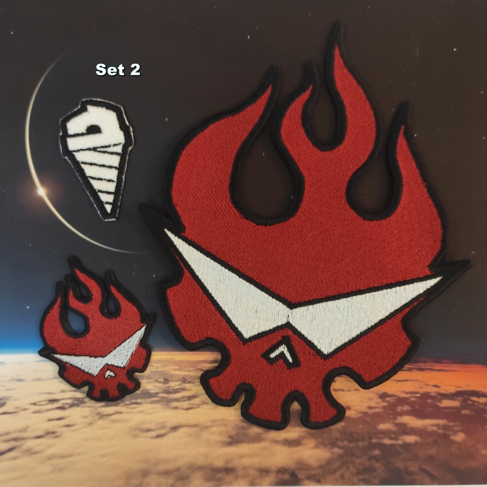 Patch Gurren Lagann / Emblem Gurrendan on the back / Etsy