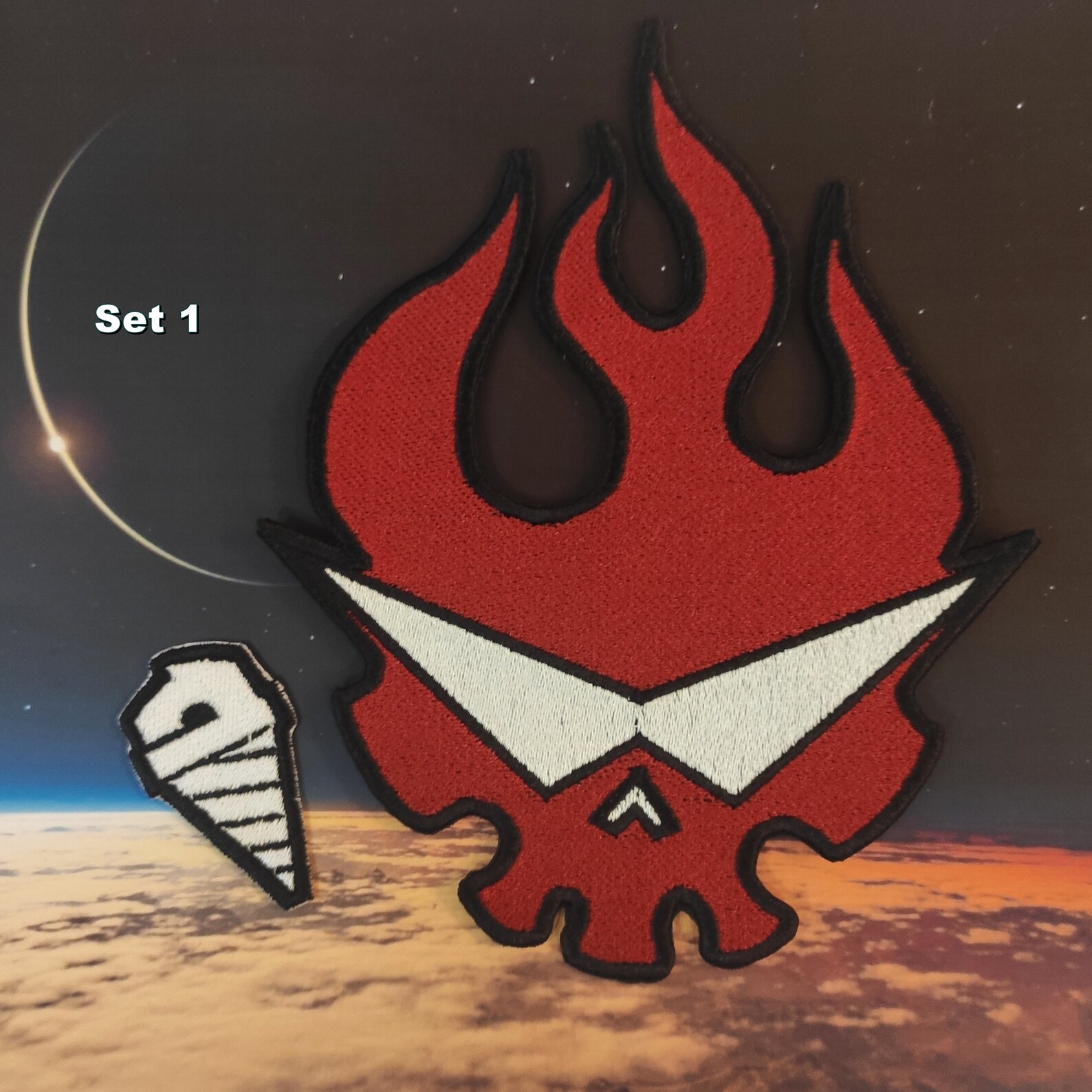 Patch Gurren Lagann / Emblem Gurrendan on the back / Etsy