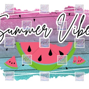 Summer Vibes | Digital PNG | Sublimation Design | Instant Download