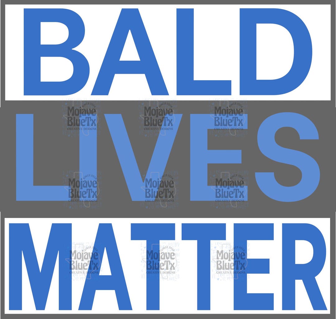 Gift Base Tazza Divertente 295ml 'Bald Lives Matter' - Regalo Per Calvi, Papà, Nonno