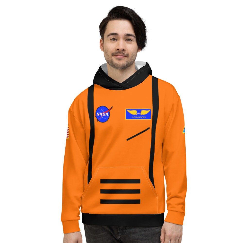 nasa jacket orange joe rogan