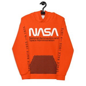 nasa orange sweatshirt