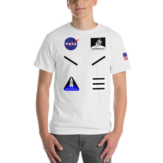 シャツ ASTRONAUT HALF T WHITE Amazon.com: NASA U.S.A. Astronaut Suit Costume T-Shirt