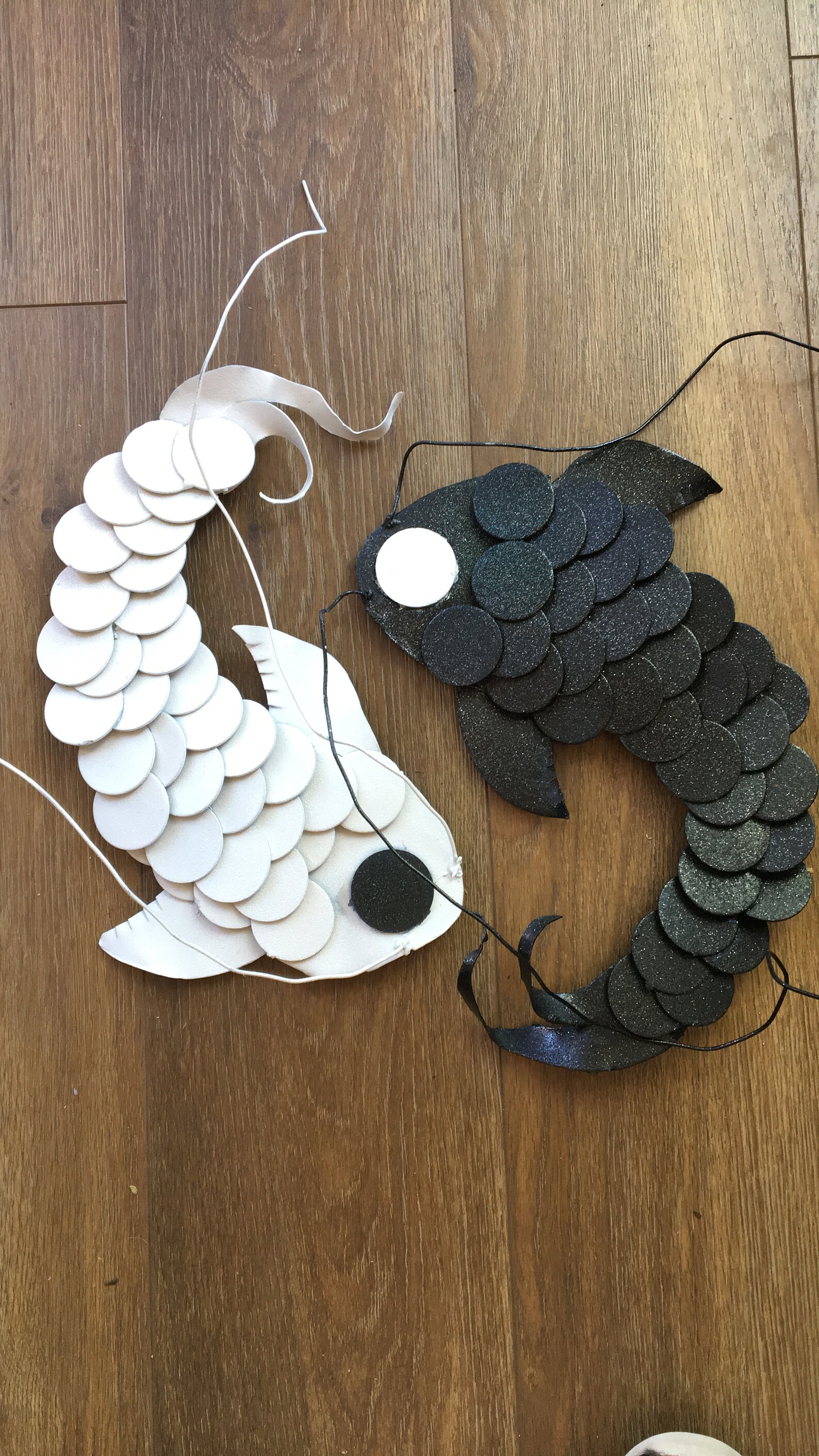 Metal Koi Fish Wall Hanging Etsy