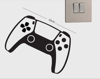 22cm Games Controller Vinyl Sticker Decal Wall Stencil for Gaming room Vinyl