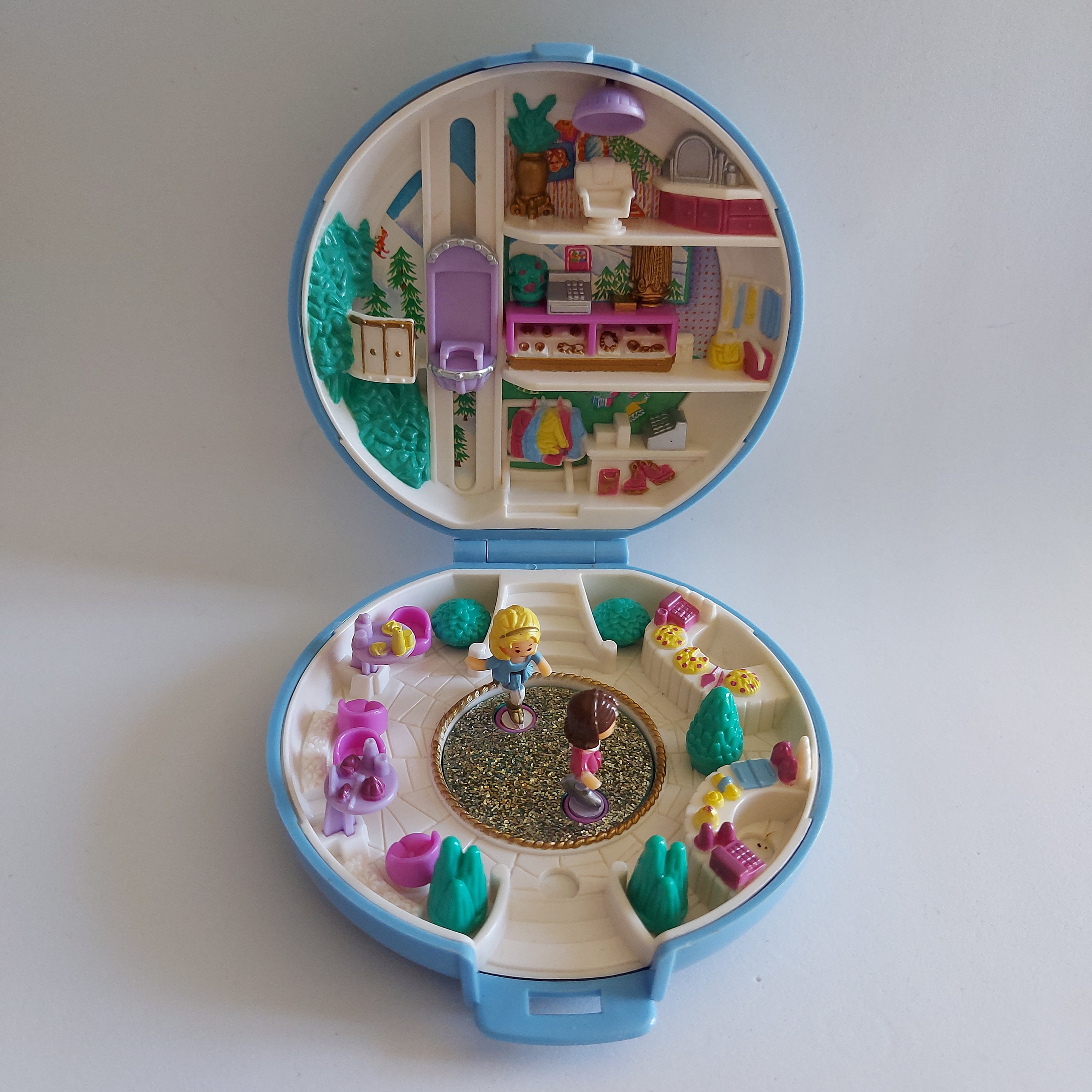 Gros Lot Polly Pocket Vintage – Bluebird – Mini Univers, Maisons Et Figurines Mattel