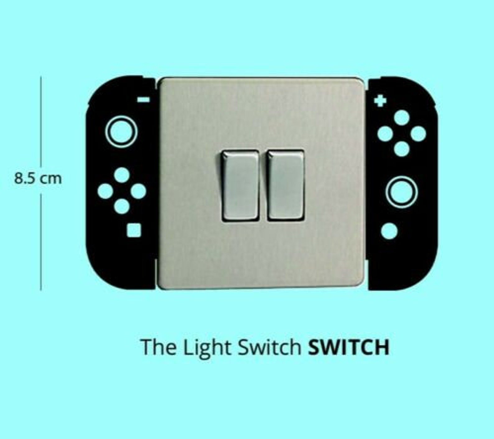 Gaming Controller Light Switch Black Vinyl Wall Decal Sticker Etsy