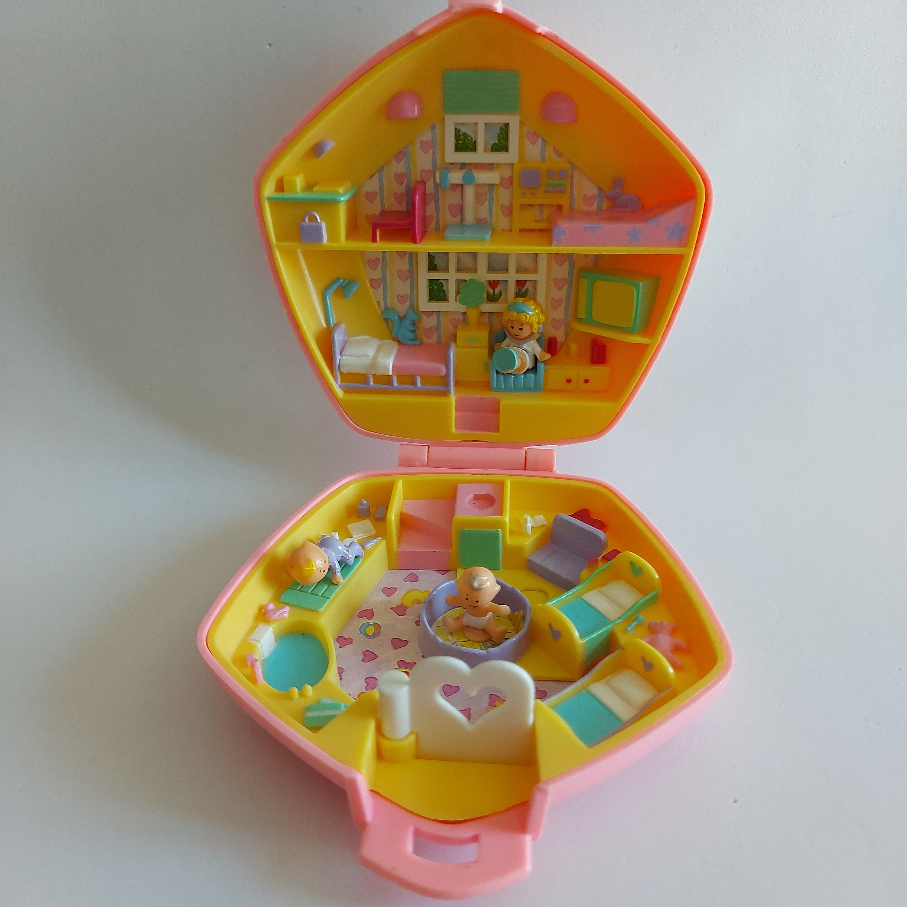 pollypocket◆ポーリーポケット◆ 1992年ヴィンテージ◆新品未開封 Vintage Polly Pocket Bluebird 1992 Polly in Her Nursery 100