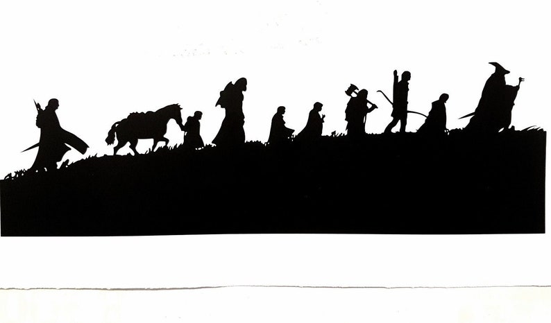 the-fellowship-silhouette-22cm-black-vinyl-decal-sticker-etsy