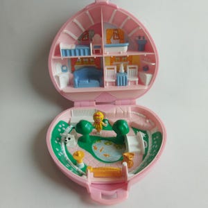 Vintage Polly Pocket Bluebird 1989 Country Cottage 100% complete