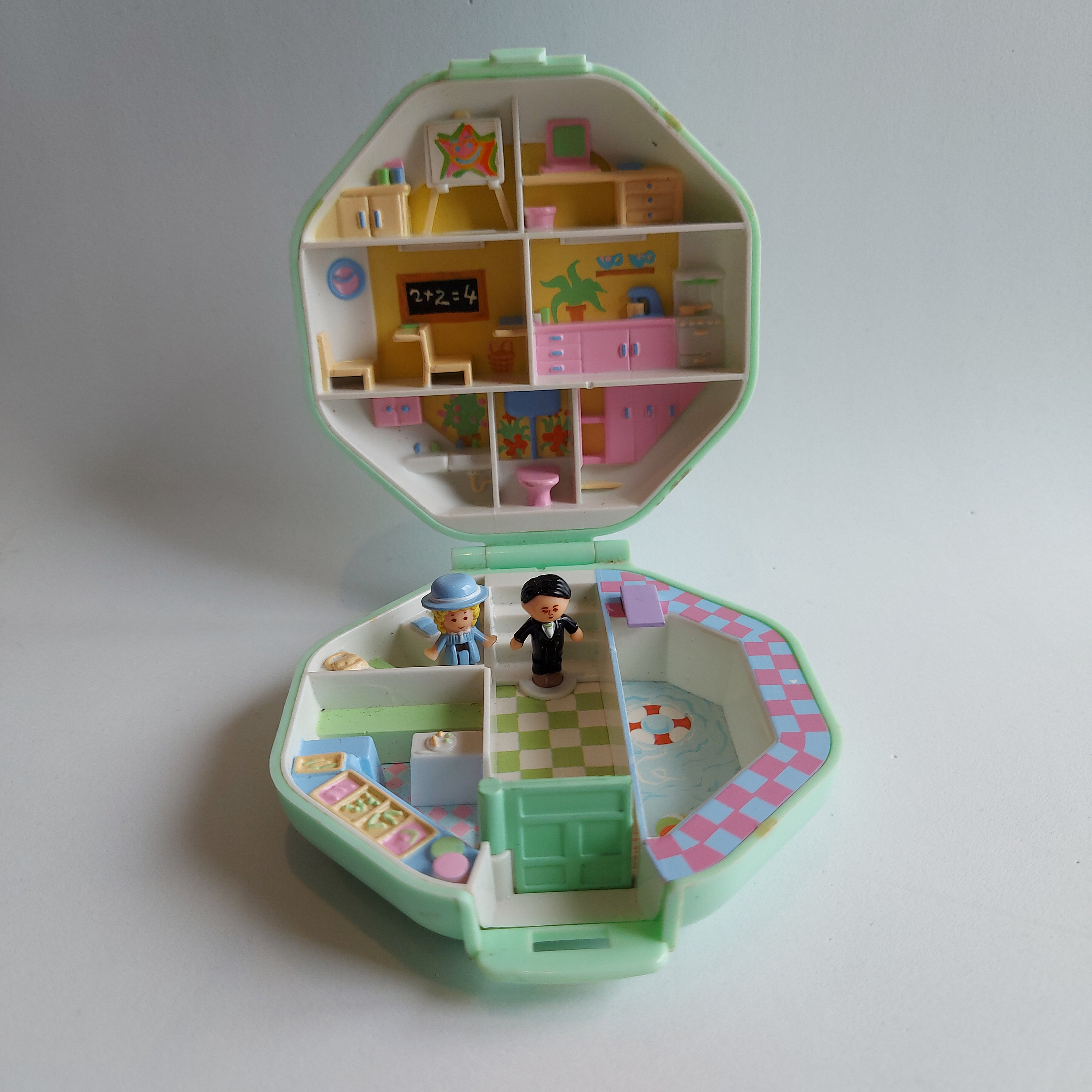 Pretty Bunnies Polly Pocket 1993 - jouets rétro jeux de société figurines  et objets vintage
