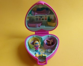 Vintage Bluebird Mattel Polly Pocket 100% Complet Licorne Prairie