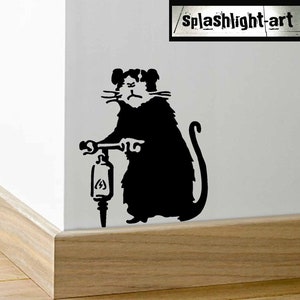 Banksy rat decal -  Österreich