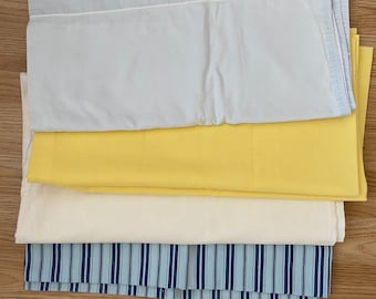 Selection of French Open Ended Bolster Shams suitable for Double Beds