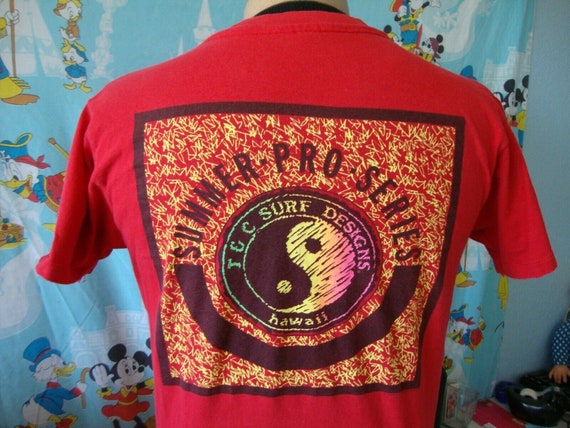 Vintage 80's T&C Surf Designs Summer Pro Series T Shirt L - Etsy 日本