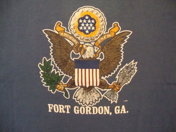 Vintage Fort Gordon Georgia Military E Pluribus U… - image 1